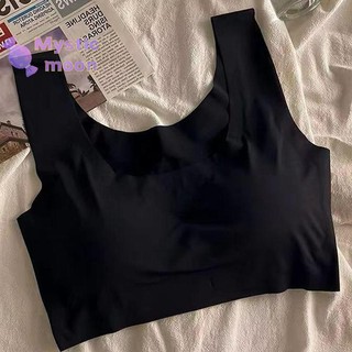 [Mystic] Đồ lót bé gái không có vòng thép treo Áo ngực thể thao Áo ngực học sinh tập hợp Áo Vest nhỏ liền mạch [Mới]