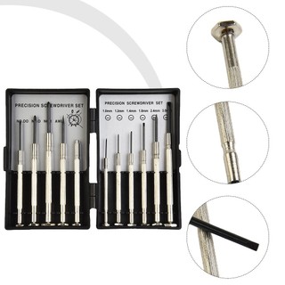 [Fuxin] 11 Chiếc Cho Bộ Tua Vít Chính Xác Cho Đồng Hồ Trang Sức Kính Vít Nhỏ Điện Tử