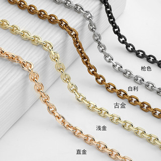 Phụ kiện dây xích túi phù hợp cho Patricia Visetos WOC, thay thế dây xích túi, sửa đổi dây đeo chéo mỏng bằng kim loại, phụ kiện sửa đổi túi cao cấp