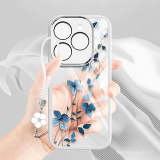 Ốp điện thoại phong cách YBD INS cho infinix Smart 8 HD Plus Pro ITEL P55 Hot 40i Hot 40 Pro Tecno Spark Go 2024 Spark 20 Pro 20C POP 8 KJ6, vỏ silicone trong suốt hình hoa nho