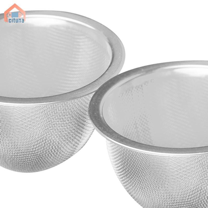 Acutuna 6 Miếng Máy Pha Trà -Mesh -Sifter Lá Rời Sàng Có Thể Tái Sử Dụng Giỏ Đa Năng Giỏ Trà Cho Văn Phòng Gia Đình Ấm Trà Cà Phê