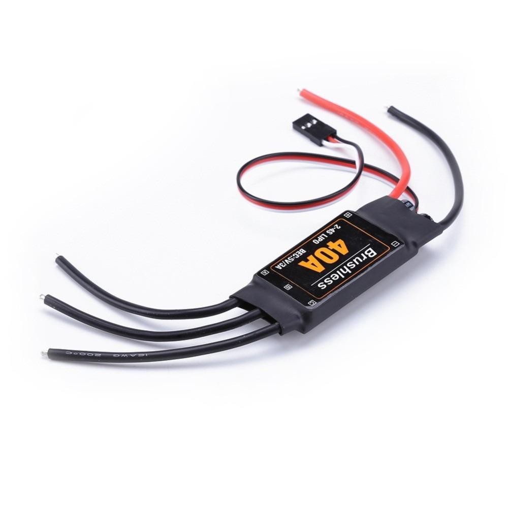 Bộ điều khiển tốc độ điện tử SIMPLEAID, Đầu chuối 3,5MM 5V 3A UBEC ESC không chổi than, Sử dụng dễ dàng Bộ phận máy bay RC 2-4S 30A 40A cho máy bay trực thăng RC FPV