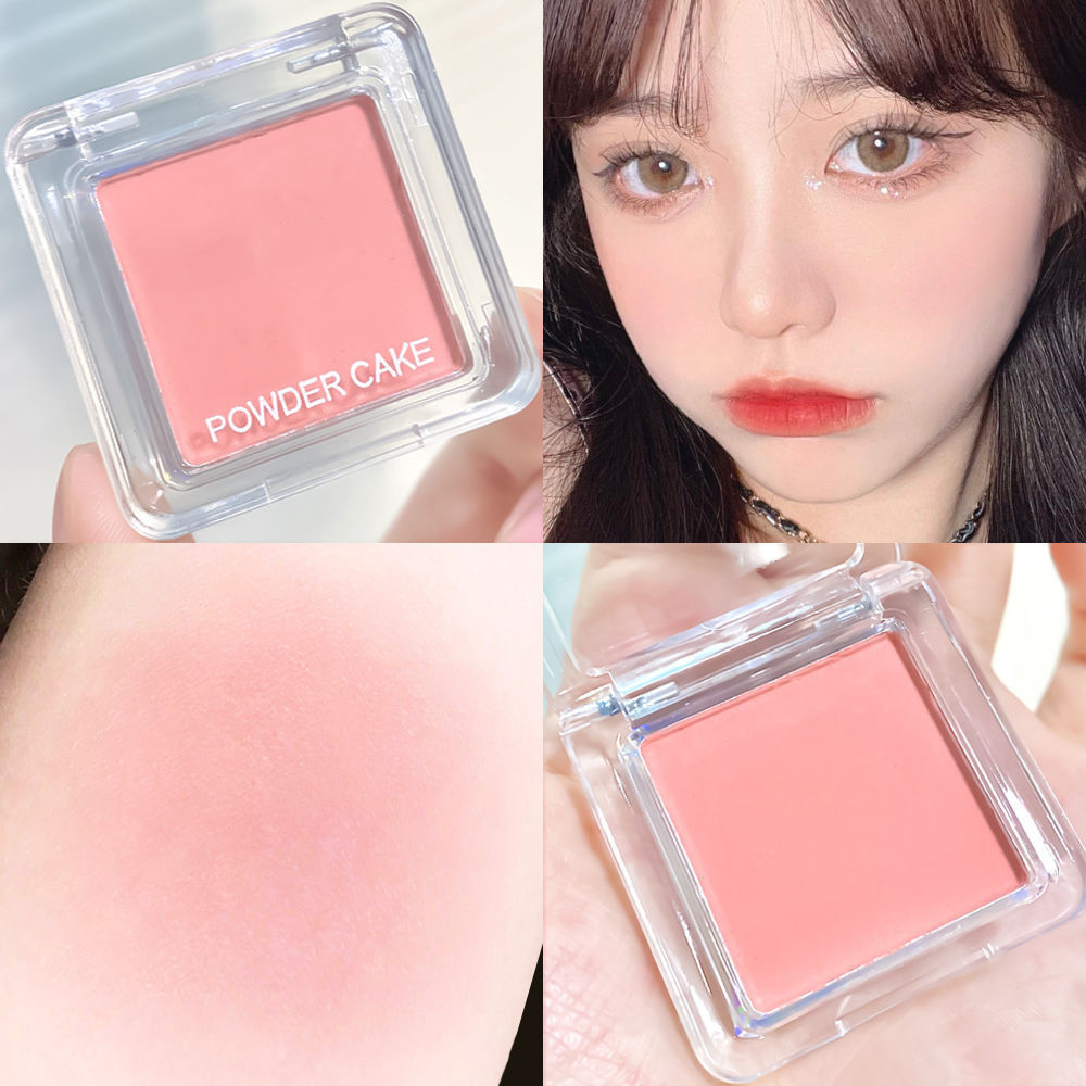 Bảng phấn má hồng mặt sắc tố cao Smooth Soft Light và trang điểm mỏng
