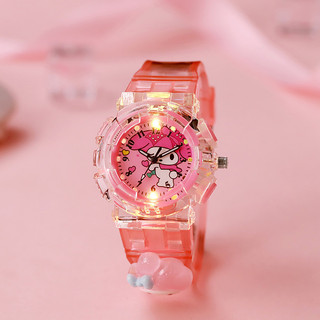 Children's watch, cute cartoon shape, pointer quartz watch for primary and secondary school students