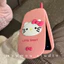 Ốp Lưng IPhone Silicon Mềm IPhone 11 Hàn Quốc Dễ Thương 3D Pink Kitty Flip Mirror Case IPhone 16 Pro Max Full Body Chống Sốc Dành Cho IPhone 16 15 14 13 12 11 Pro Max 16 15 14 Plus
