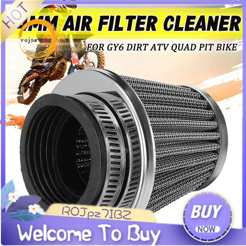 44MM Đa Năng Xe Máy Bộ Lọc Không Khí Đầu Nấm Pod Cleaner Đôi Bọt Bộ Chế Hòa Khí Lọc Không Khí Hút