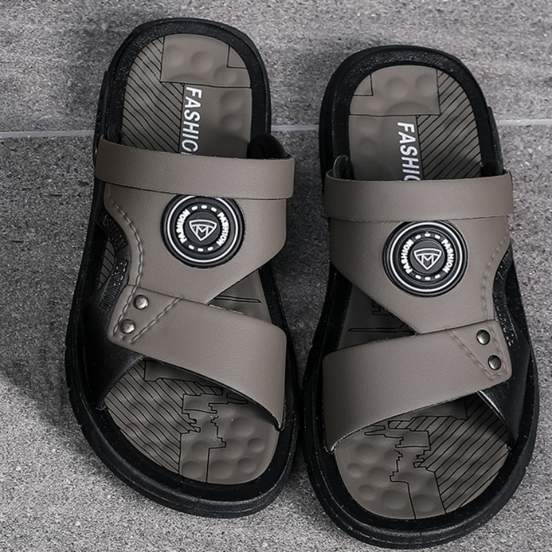 Giày sandal nam kiểu dáng sandal quai ngang sang trọng và bền bỉ