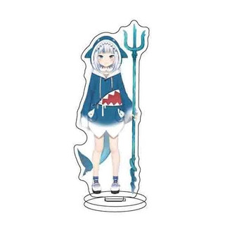 Mô Hình Standee GAWR GURA Vtuber HOLOLIVE anime chibi streamer mica để bàn trang trí góc học tập bàn làm việc DH