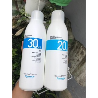 Oxy trợ nhuộm Fanola Perfumed Hydrogen Peroxide 1000ml [ TN ]