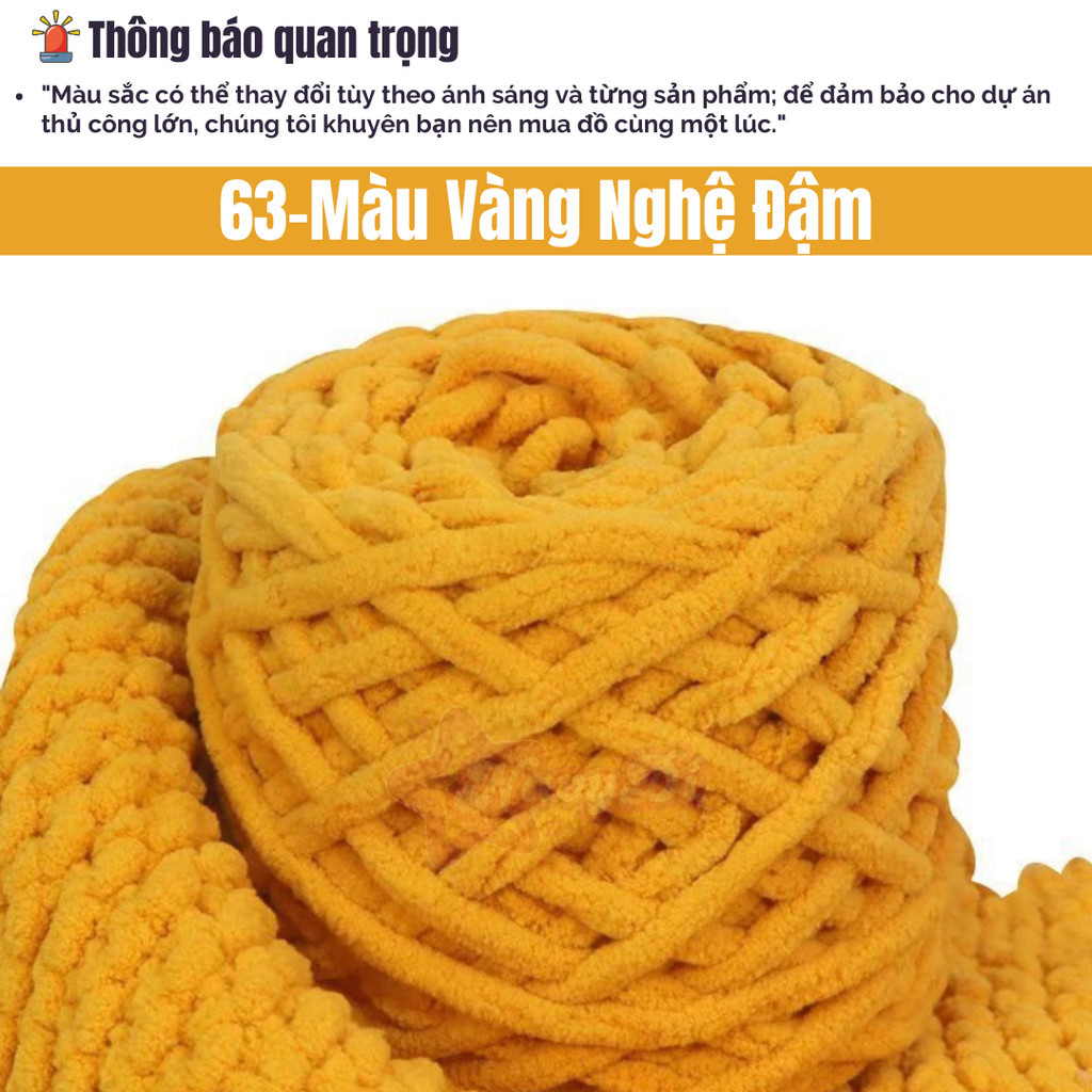 63-Màu Vàng Nghệ Đậm