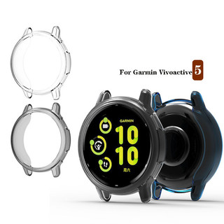 Dành cho Garmin Vivoactive 5 Cover TPU mềm trong suốt (Không bao gồm phim màn hình)