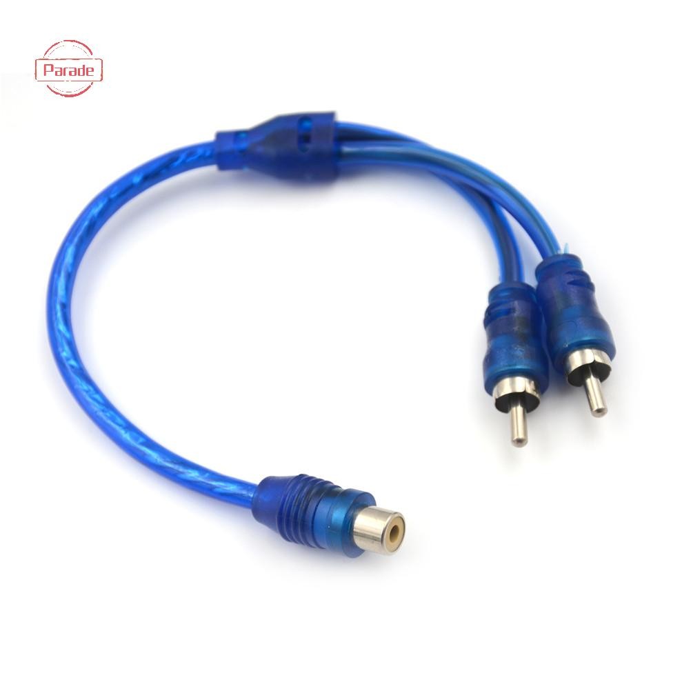 Parade 1 Nữ Đến 2 Nam Bộ Chia Âm Thanh Nổi Y Adapter Cáp Kết Nối Dây VN