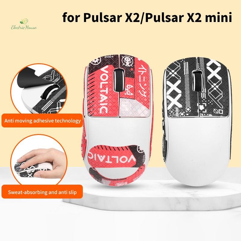 [Nhà Điện] Miếng Dán Chuột Chống Trơn Trượt Cho Chuột Pulsar Xlite X2 / X2 Băng Trượt Thằn Lằn Da Hút Mồ Hôi Tất Cả Phụ Kiện Chơi Game mới