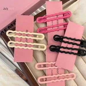 Julyhot 1 Dễ Thương Màu Kẹo Kim Loại Tóc Nổ Kẹp Phụ Kiện Tóc Một Dòng Kẹp Massivedeals