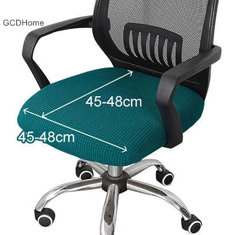 Gcdhome Ghế Bao Spandex Độ Đàn Hồi Văn Phòng Co Giãn Ghế Máy Tính Bao Chơi Game Chống Bụi Ghế Bọc Bò Tendon HOT