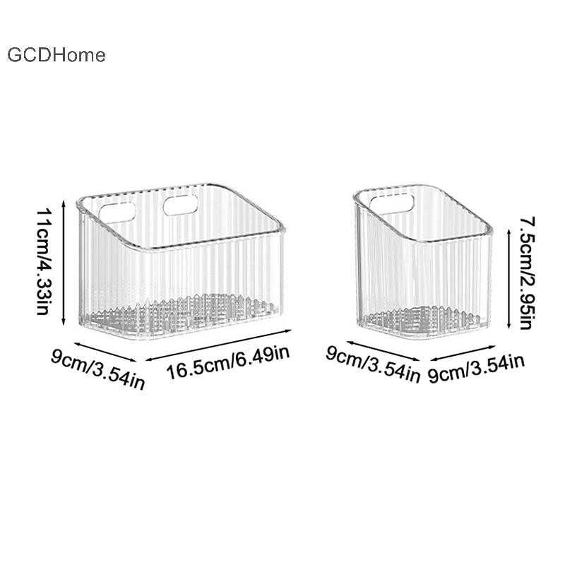 Gcdhome 1 Cái Nhà Bếp Tỏi Gừng Và Hành Trong Suốt Giỏ Bảo Quản Treo Tường Nhỏ Treo Tường Hộp Bảo Quản Treo Tường Giá Để Đồ HOT
