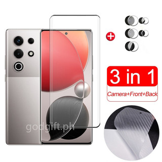 Dành Cho ITEL S25 Ultra Kính Cường Lực Full Cover Bảo Vệ Màn Hình Cho ITEL S25 Ultra S24 S23 4G Plus P65 A80 A06 A50 A50c A70 Phim Kính Và Phim Ống Kính