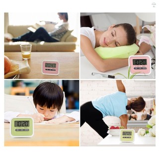 Đồng hồ hẹn giờ nhà bếp nam châm 100 phút Đếm ngược và đếm ngược kỹ thuật số có chân đế kẹp báo động lớn Màn hình LCD lớn Đồng hồ hẹn giờ nấu ăn để quản lý thời gian nấu ăn