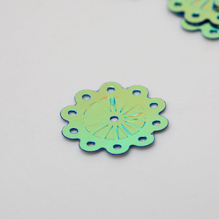 Phụ kiện thời trang handmade sequin 18mm, dùng để trang trí quần áo và mũ khiêu vũ