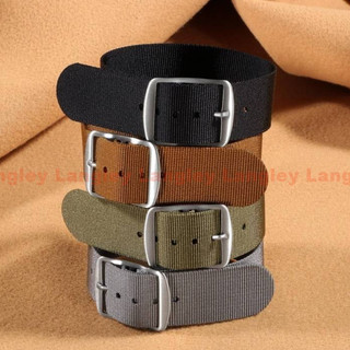 Cổ Điển NATO Nylon Dây Đeo Đồng Hồ 20mm ZULU Nylon Dây Đeo Đồng Hồ Vải Nylon Dây Đeo Một Vòng Đa Năng Đồng Hồ Thông Minh Thay Thế Cho Nam Nữ