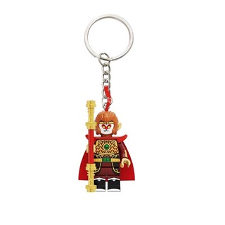 [Móc khóa] Tương thích với móc khóa Lego, mặt dây chuyền ba lô, quà tặng sinh viên, cá mập Batman phát sáng trong bóng tối GVUW