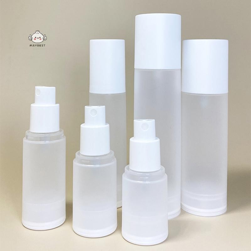 Maybest Chai mỹ phẩm hút chân không cầm tay có thể đổ lại Máy bơm mỏ vịt mờ Fine Mist Chai Lotion Dispenser Hộp đựng kem Du lịch {VN}