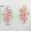 JVSUB Miếng Dán Thêu, Handmade DIY Thêu Hoa Miếng Dán, Quần Áo Thanh Lịch Đính May Trên Miếng Dán Sequins Hoa Ren Vải Đính