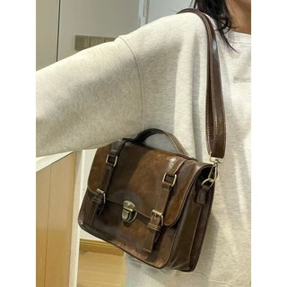 2026 Phổ Biến Vintage Khóa JK Đồng Phục Phong Cách Đại Học Túi Messenger