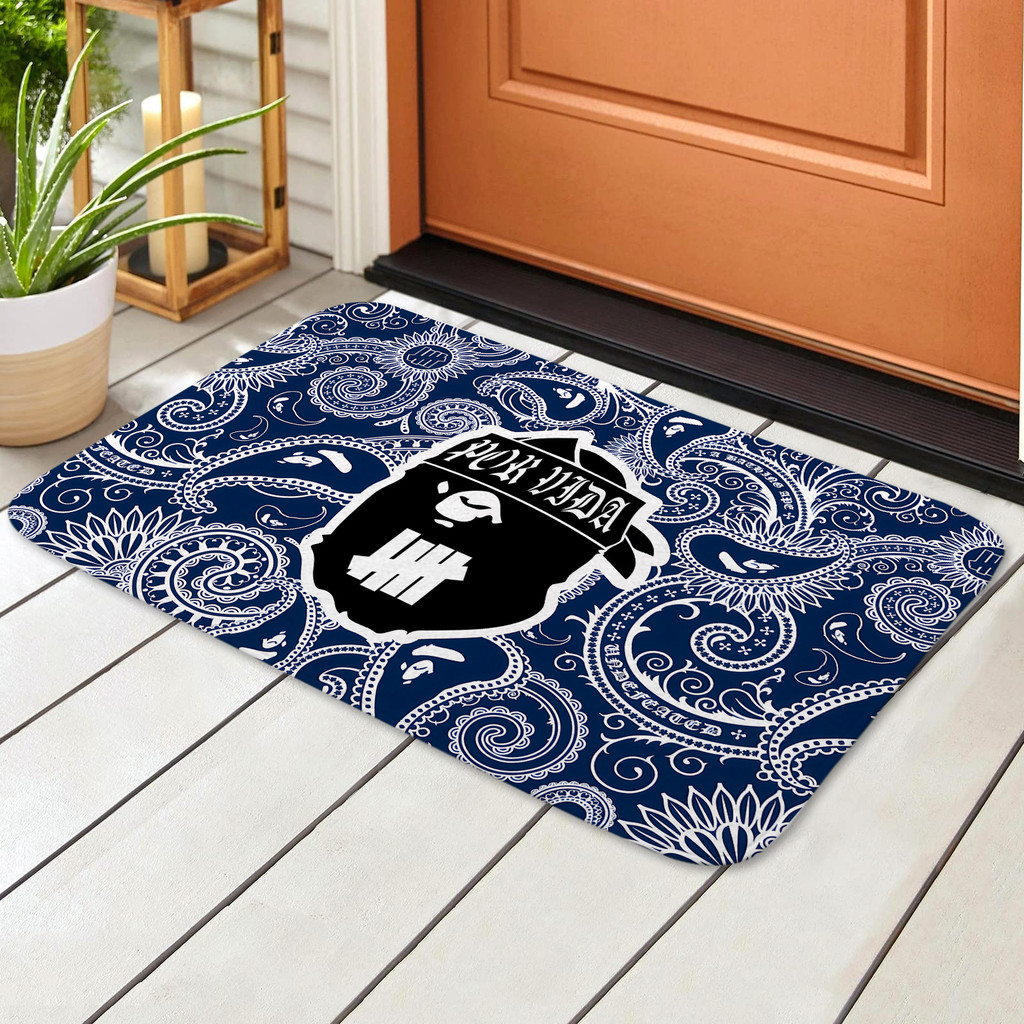 Thảm cửa Logo Bape Ape Thảm chống trượt Tấm lót phòng tắm Tắm Thảm chống trượt (60x40cm)