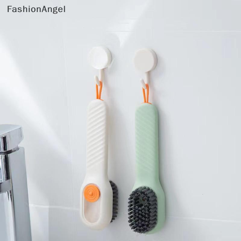 FashionAngel 1 Giày Giặt Plus Bàn Chải Giày Lỏng Đa Năng Bấm Mềm Bàn Chải Giày Tay Cầm Dài Bàn Chải Quần Áo Cleaing Dụng Cụ VN