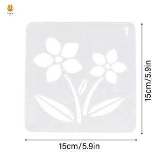20 Chiếc DIY Cây Vẽ Nhanh Stencil Mẫu Nghệ Thuật Nghệ Thuật Graffiti Stencils Cho Người Lớn Đồ Nội Thất Trẻ Em Tường
