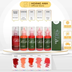 Mực xăm Calla Ink mực phun xăm thẩm mỹ, siêu bám màu và lên màu đẹp_M04 pxtm