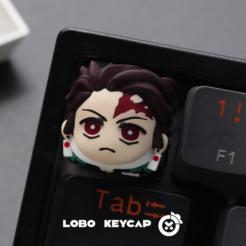 Demon Slayer / Demon Slayer Demon Slayer Kamado Tanjiro Vợ Tôi Zenitsu Inosuke Chín Trụ Cột Anime Độc Đáo Hàng Hóa Bàn Phím Cơ Keycap / fkjg