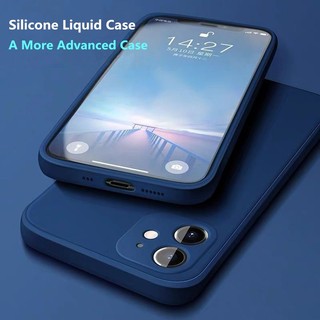 Mang Dấu Hiệu Sang Trọng Vuông Silicon Lỏng Ốp Lưng Điện Thoại 16 Pro 15 Pro Max 11 12 13 Pro Max XS MAX XR X 7 8 Plus 14 Pro Max 14 15 Plus 16 Pro Max Ốp Mềm Chống Sốc