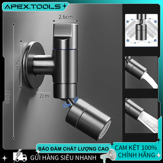 Vòi Nước Phòng Tắm - 360° Xoay, Dual - Chế Độ, Bồn Đồng Thau, Góc Lớn