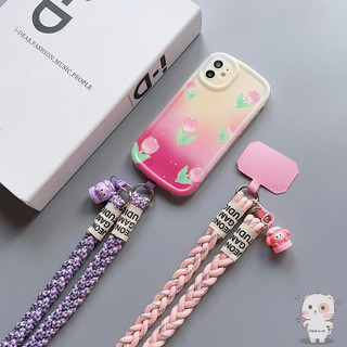 【Chamvn】Dây đeo chéo Unisex Dây đeo điện thoại dài Dây đeo điện thoại hoạt hình Sanrio
