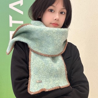 Khăn choàng Cashmere mùa đông ROLY, Khăn quàng cổ dài ấm áp mùa đông dày, Khăn choàng quấn hoang dã mềm mại chống gió giữ ấm cổ mùa thu đông