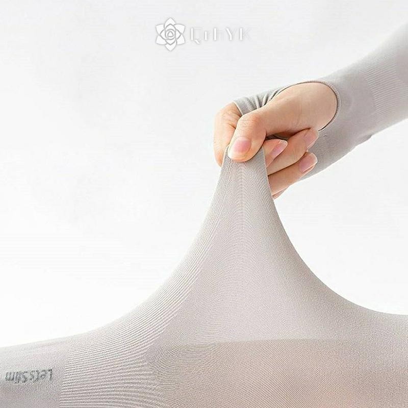 Qrhyk Mùa Hè Unisex Tay Áo Nữ S Thể Thao Găng Tay Chống Nắng Mới
