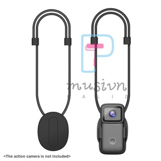 Camera hành động Mini SJCAM Dây buộc từ tính Dây đeo cổ có thể điều chỉnh cho SJCAM C200