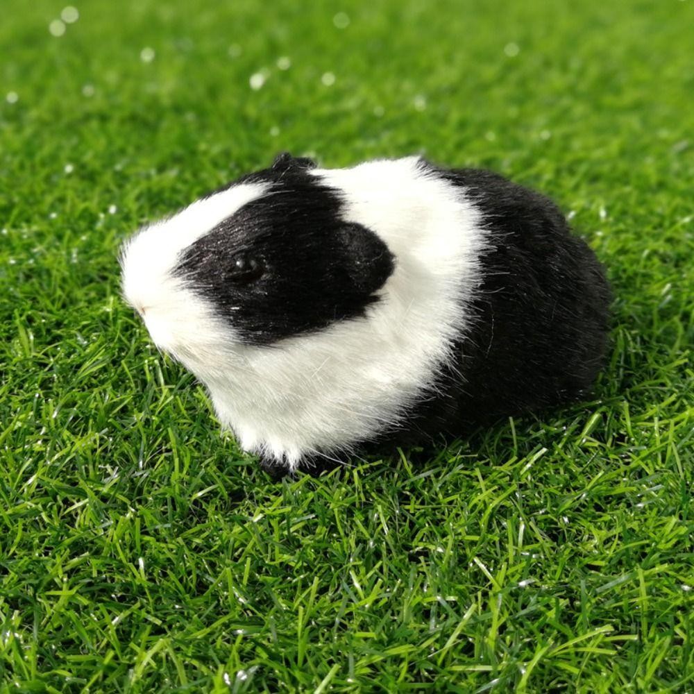 MONOSTYLE Đồ Chơi Hamster Nhồi Bông Sang Trọng, Mô Phỏng Lông Chuột Lang, Búp Bê Mềm Sống Động Trang Trí Nhà, Quà Tặng Cho Trẻ Em