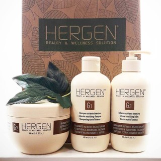 Mỡ dưỡng xả khô cân bằng pH Hergen G3 Intense Nourishing Balm 400ml [ TN ]
