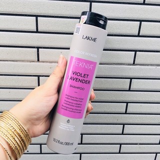 Dầu gội bổ sung hạt màu dưỡng mềm tóc Lakme Teknia chuyên sâu Spain 300ml [ TN ]