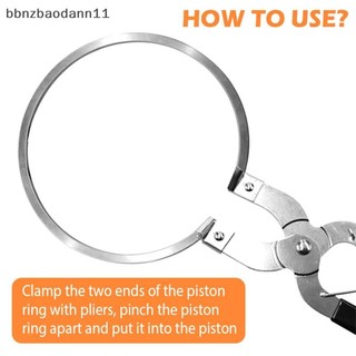 [BBNZDD] Bộ cài đặt vòng piston Kìm vòng piston Dụng cụ nén vòng piston Dụng cụ kẹp bảo trì xe bằng thép không gỉ BVAH