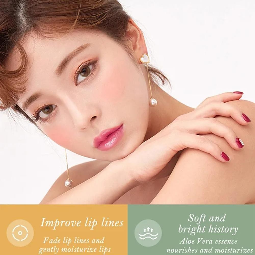 Son môi đổi màu Tint Aloe Vera Son môi chống thấm nước lâu trôi Chăm sóc môi dưỡng ẩm X9X0
