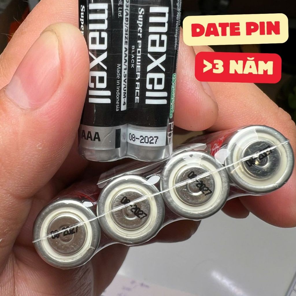 Pin Nhí Maxell Super ( 1hộp/ 40viên) | Shopee Việt Nam