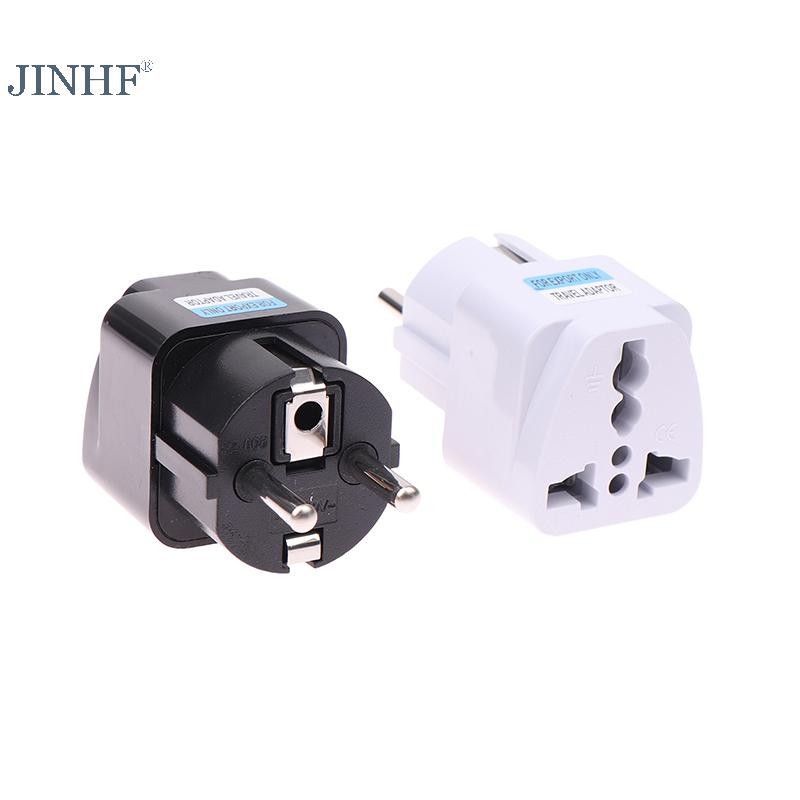 Jinhf Bộ Chuyển Đổi Phích Cắm Du Lịch Đa Năng Universal Kr AU US UK EU, Mỹ, Nhật Bản, Hàn Quốc, Nga, Đức, Israel, Brazil
