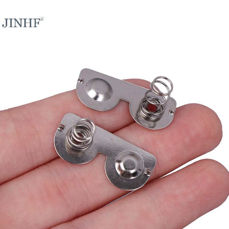 JINHF 20 CÁI DIY Phụ kiện điều khiển từ xa Tấm lò xo AA / AAA Hộp bảng tiếp xúc Tấm tích cực và âm HOT