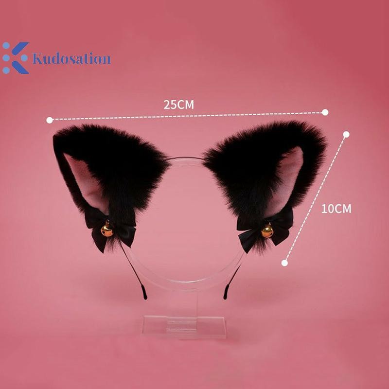 Kudosation Tai Gợi Cảm Cho Nữ Bé Gái Ren Nơ Vòng Cổ Sang Trọng Băng Đô Quấn Tóc Cosplay Hóa Trang Đảng Trang Phục Phụ Kiện Tóc
