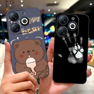 Infinix Smart 8 8HD 8Pro 8Plus Ốp điện thoại hình rồng hổ phong cách mát mẻ Smart8 8 Pro Plus Silicone mềm TPU Ốp lưng Coque