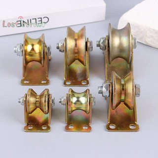 Lostcorner V / U Rãnh Bánh Xe 1.2 / 2 / 2.5 "Bánh Xe Trượt Cổng Bánh Xe Chịu Lực Con Lăn Cứng Cho Cán Cổng Mới